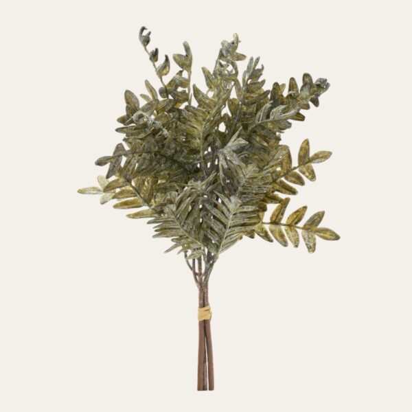 Mazzo di foglie decorative verde